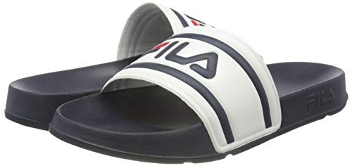 FILA Morro Bay 2 Men, Chanclas abatibles Hombre, Blanco (White/Navy), 42 EU