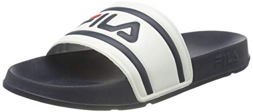 FILA Morro Bay 2 Men, Chanclas abatibles Hombre, Blanco (White/Navy), 42 EU