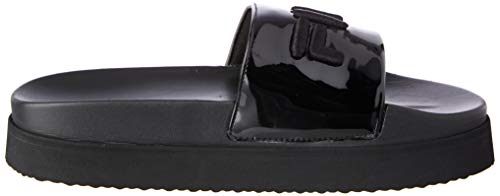 FILA Morro Bay Zeppa F wmn, Sandalia Mujer, Negro (Black/Black), 40 EU