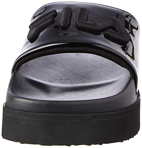 FILA Morro Bay Zeppa F wmn, Sandalia Mujer, Negro (Black/Black), 40 EU