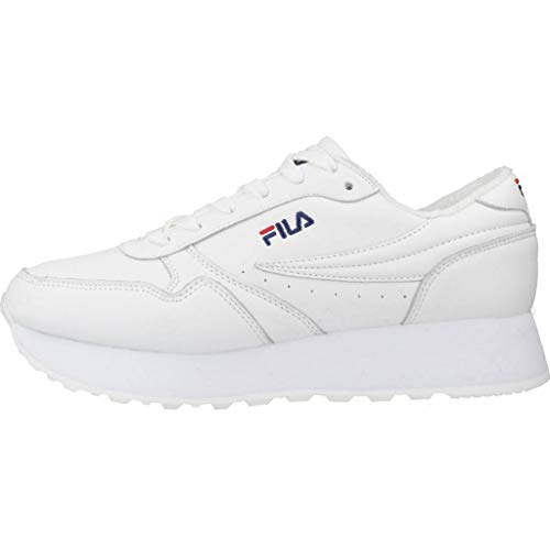 Fila Orbit Zeppa L wmn, Zapatillas Mujer, Blanco (White 1010311-1fg), 39 EU