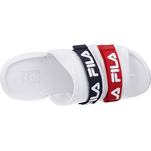 Fila Sandalias Chanclas Mujer Disruptor para Mujer Blanco 39 EU
