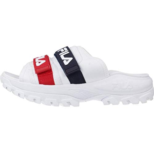 Fila Sandalias Chanclas Mujer Disruptor para Mujer Blanco 40 EU