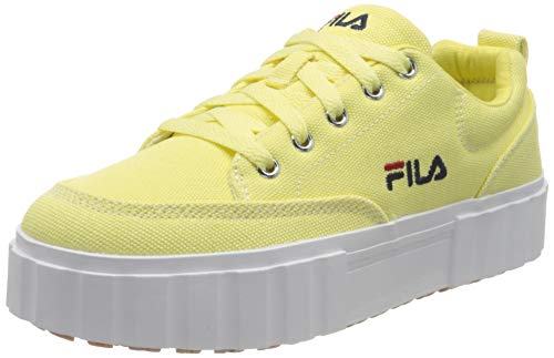 Fila Sandblast, Zapatillas Mujer, Amarillo (Elfin Yellow), 38 EU