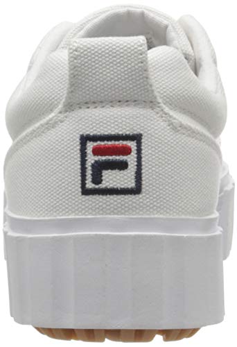 Fila Sandblast, Zapatillas Mujer, Blanco (White), 38 EU