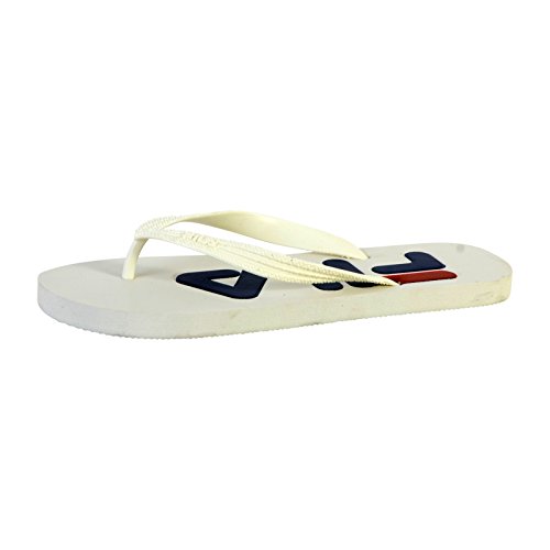 FILA Troy Men, Chanclas abatibles Hombre, Blanco (White), 40 EU