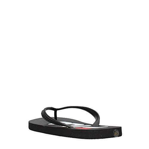 FILA Troy Men, Chanclas abatibles Hombre, Negro (Black), 43 EU