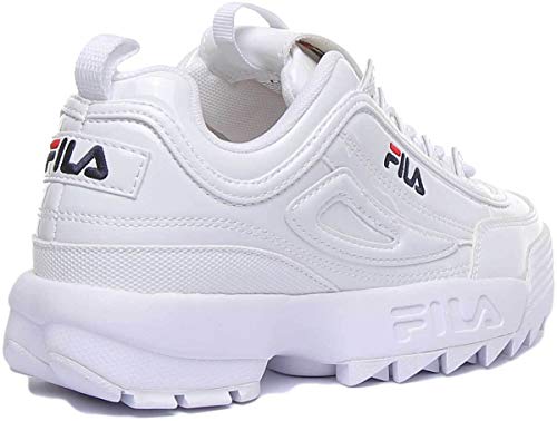 Fila Wmn Disruptor Low 1010746-1fg, Zapatillas Mujer, Blanco (White 1010746/1fg), 37 EU