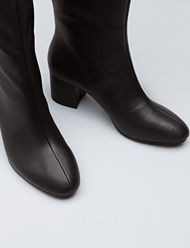 find. Botas Altas para Mujer, Negro (Black), 38 EU