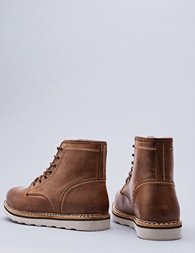 find. Botas de cordones para Hombre, Marrón (Dark Brown), 43 EU