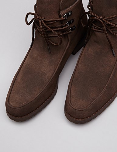 find. Botas de Cordones para Mujer, Rojo (Dk Tan), 38 EU