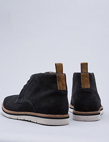 find. Botines de Ante con Cordones para Hombre, Azul (Navy), 42 EU