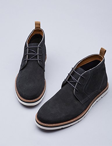 find. Botines de Ante con Cordones para Hombre, Azul (Navy), 42 EU