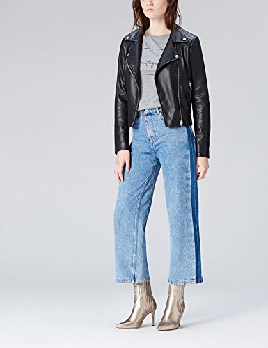 find. Botines de Tacón para Mujer, Plateado (Silver), 37 EU