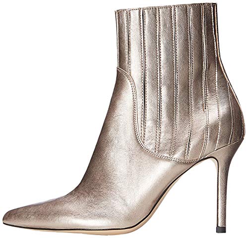 find. Botines de Tacón para Mujer, Plateado (Silver), 37 EU