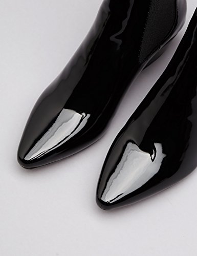 find. Botines Efecto Charol para Mujer, Negro (Black), 37 EU