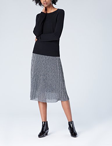 find. Botines Efecto Charol para Mujer, Negro (Black), 38 EU