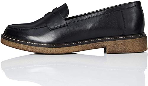 find. Chunky Gumsole Mocasines, Negro Black, 39 EU