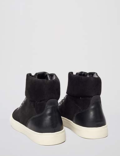 find. Hiking Style Zapatillas Altas, Negro Black, 44 EU