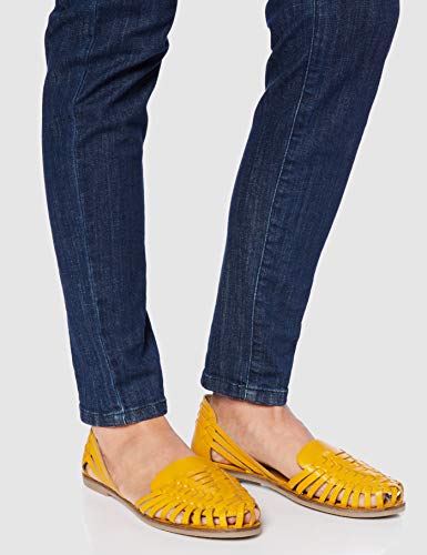 find. Hurrache Sandalias con Punta Cerrada, Amarillo (Amarillo), 41 EU