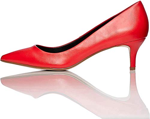 find. Kitten Court Zapatos de tacón con punta cerrada Mujer, Rojo (Red), 38 EU (5 UK)