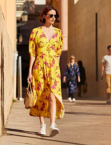 find. Lace Up Baseball Zapatillas altas Mujer, Blanco (White), 38 EU