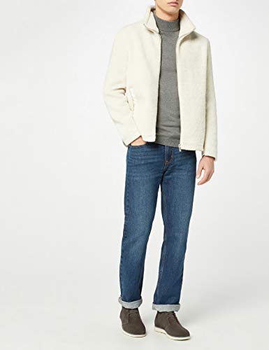 find. Leather Botas Chukka, Gris Grey, 43 EU