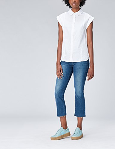 find., Zapatillas con Plataforma Mujer, Azul (Light Blue), 37 EU