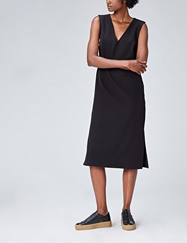 find. Zapatillas de Piel para Mujer, Negro (Black), 38 EU