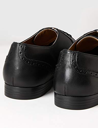 find. Zapato Blucher de Piel con Calados para Hombre, Marrón (Tan), 44 EU