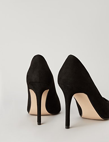 find. Zapatos de Salón Mujer, Schwarz (Black), 37