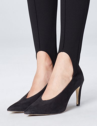 find. Zapatos de Tacón con Empeine Alto para Mujer, negro, 38