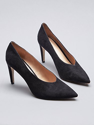 find. Zapatos de Tacón con Empeine Alto para Mujer, negro, 38