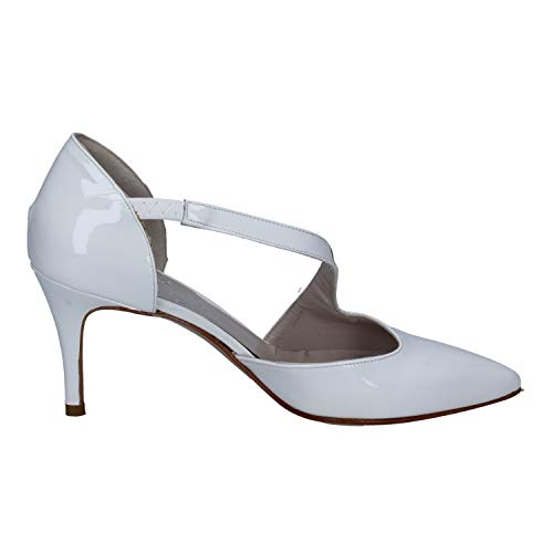 FINYA MILANO Zapatos de salón Mujer Charol Blanco 35 EU