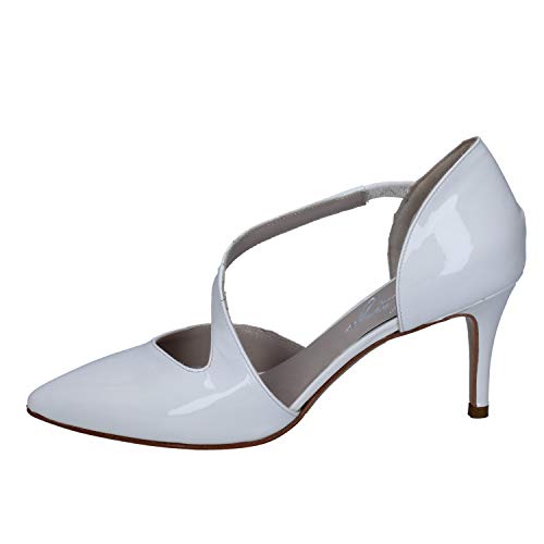 FINYA MILANO Zapatos de salón Mujer Charol Blanco 35 EU