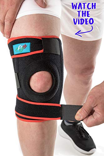 FitFitaly Rodillera Protectora Ortopédica para Ligamentos, Rótula y Menisco para Deporte - Regulable