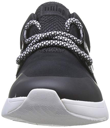 FitFlop Anni Flex, Zapatillas sin Cordones para Mujer, Negro (Black 001), 36 EU