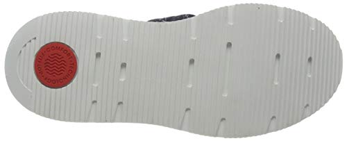 FitFlop Heda Chain Slip-On Sneakers, Zapatillas sin Cordones Mujer, Negro 001, 39 EU