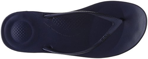 FitFlop Iqushion Ergonomic Flip-Flops, Chanclas Mujer, Blue (Midnight Navy 399), 40 EU