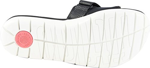 FitFlop Neoflex TM Slides Sandals, Chanclas para Mujer, Negro (Black Mix 231), 41 EU