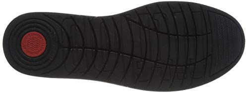 Fitflop Rally Jungle Print Sneakers, Zapatillas Mujer, Mezcla Negra, 42 EU