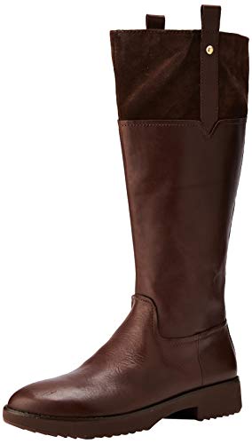 FitFlop Signey Mixte, Botas Altas Mujer, Marrón (Chocolate Brown 167), 39 EU