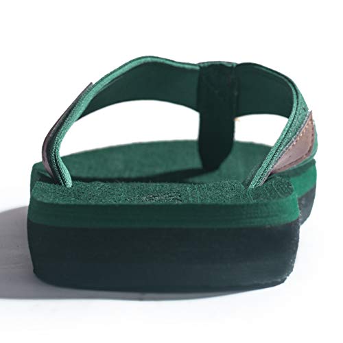 FITORY Chanclas de Hombre para la Playa Sandalias Comodo de Verano para Interior o Exterior Verde Talla 41 EU
