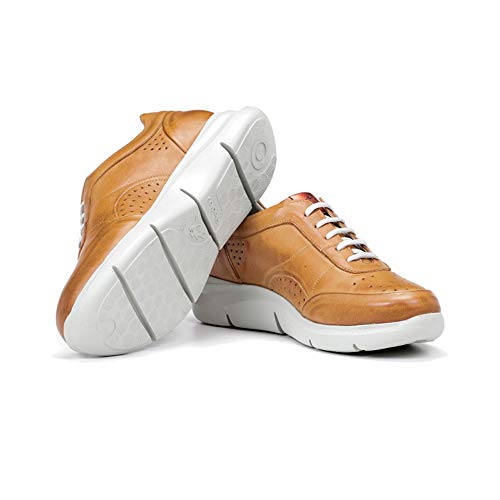 FLUCHOS 766 Deportivo Piel Mujer Camel 39