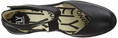 Fly London Pats801fly, Sandalias con Punta Cerrada Mujer, Negro (Black 006), 38 EU