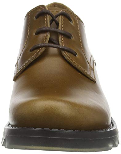 FLY London Repe632fly, Zapatos de Cordones Derby Mujer, Marrón (Camel 003), 41 EU