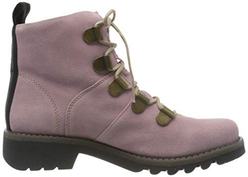 Fly London ROJI, Botas Cortas al Tobillo para Mujer, Rosa, 37 EU