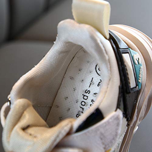 Fossen 1-6 años Niño Niña Zapatos Casual Deportes Zapatillas de malla para Bebe Primeros Pasos