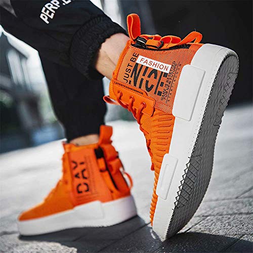 FUSHITON Hombre Zapatos de Moda Zapatillas Casual Calzado Deportivo Zapatillas de Correr Transpirable Cómodo Antideslizante