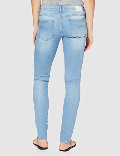 G-STAR RAW 3301 Deconstructed Mid Waist Skinny Vaqueros, Dk Aged 6553-89, 28W / 34L para Mujer